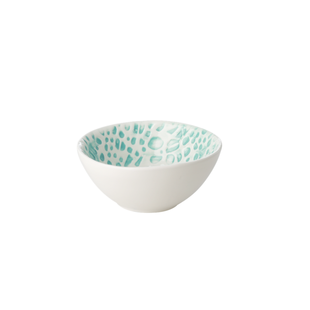 Ceramic Dipping Bowls in assorted Blue and Greens Rice DK